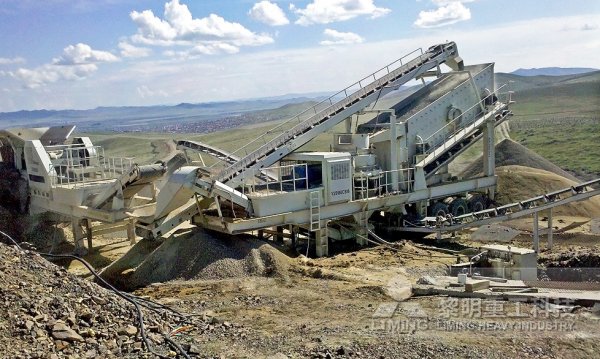 建筑垃圾加工現場 建筑垃圾加工現場